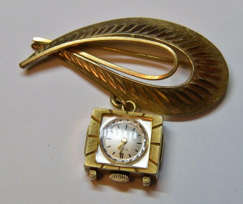 Montre broche pendentif femme - montre,