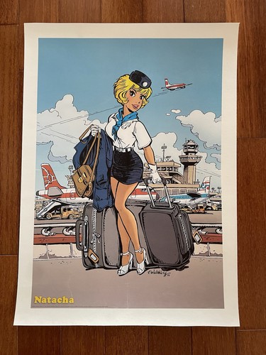Affiche hôtesse de - bd,,