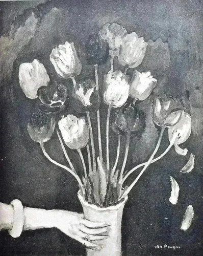 Kees van dongen le - dongen, bouquet