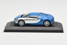 400110850 Bugatti Veyron Edition Centenarie Blue Metallic Silver Minichamps 1/43