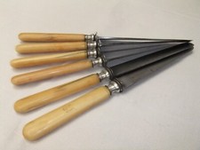 couteaux de table anciens signé XIX siècle