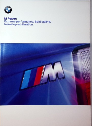 Ef2025 brochure bmw e36 - brochure, m3
