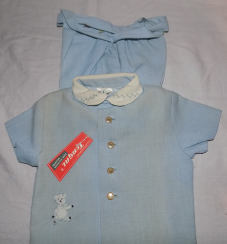Ensemble ans tergal - 2, bleu