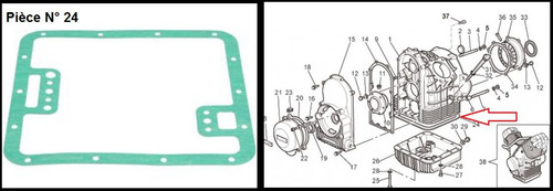 Joint carter moteur - de,