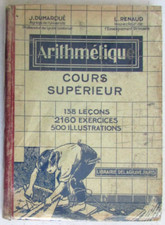 Arithmétique Cours supérieur J. Dumarqué & L. Renaud Raylambert Delagrave 1947