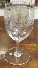 VERRE a VIN / EAU Cristal CRISTALLERIE BACCARAT modele Chablis 1916 6VC 18/07