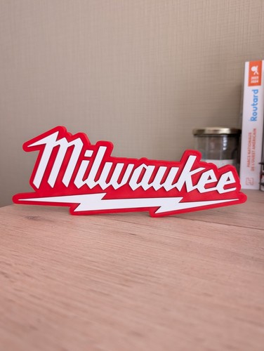 Plaque logo milwaukee - plaque,