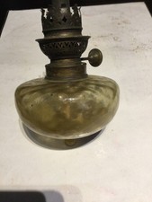 ANCIEN RÉSERVOIR DE LAMPE À PÉTROLE AVEC BOBÉCHE