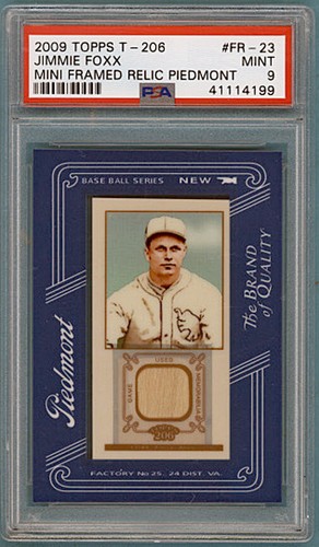 2009 topps 206 mini - mini, relic