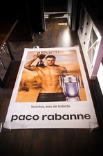 PACO RABANNE ✯ INVICTUS MAD MAX NICK YOUNGQUEST Large Fashion Poster Original