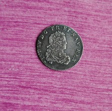 MONNAIE ROYALE TIERS D'ECU DE FRANCE LOUIS XV DIT LE BIEN AIME - 1722 - TTB