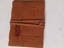 Journal en cuir fait main