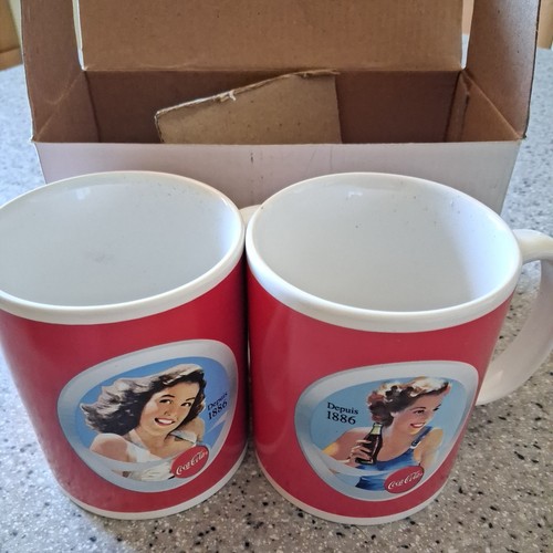 Mugs vintage coca cola - mugs, coca-cola
