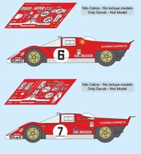 Décal Ferrari 512 M Le Mans