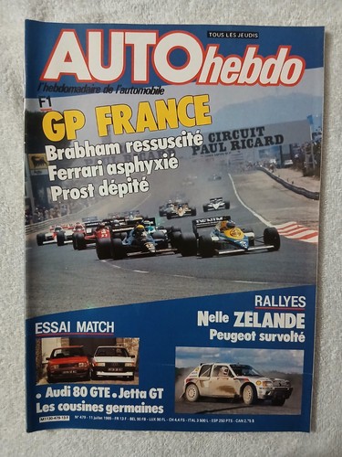 Auto hebdo 479 - hebdo, gp