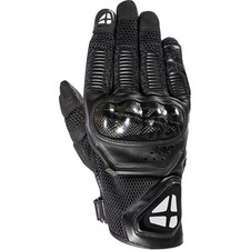 Ixon RS4 Air Gants Moto Homme Été Cuir Mesh Noir CE Tactile Taille M
