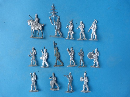 Plats étain zinnfiguren - plats, d'étain