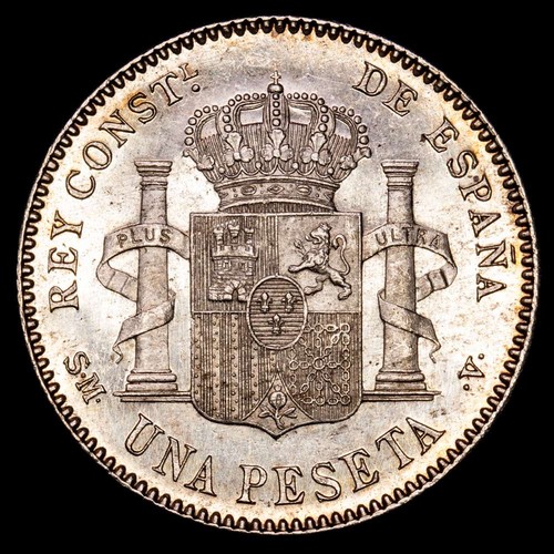 Alfonso xiii peseta 5 - alfonso,