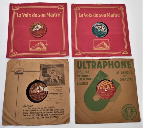Lot disques tours - 78,