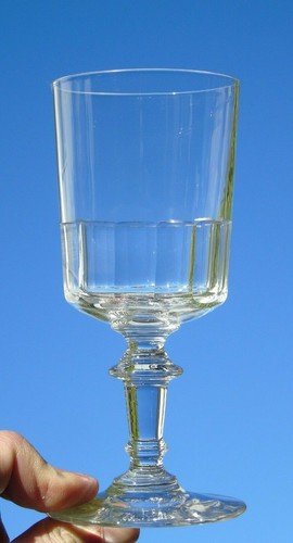 Verre eau - en, taillé