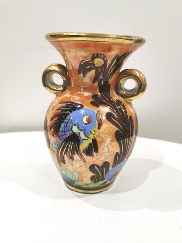 Petit vase décor poisson - vase,