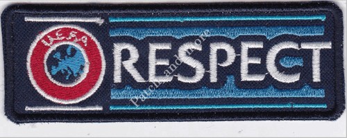 écusson slogan uefa respect - [Écusson],