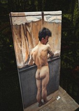 Rudolf bem male nude - male, realism