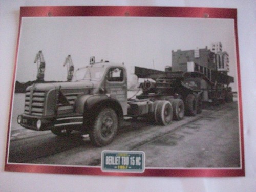 Carte fiche camion - carte,