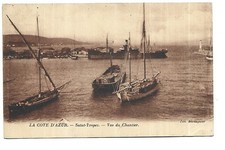 83  SAINT TROPEZ  VUE DU CHANTIER