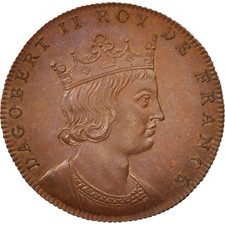 France, Medal, Dagobert II