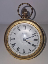 ⏱️ Petite horloge à poser vintage – Style gousset dorée – Musium Germany 2 Jewel