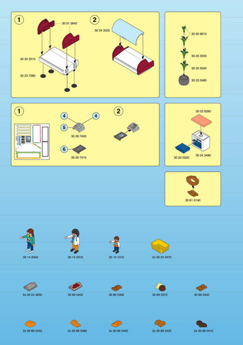 Playmobil commerce pièces au - ,