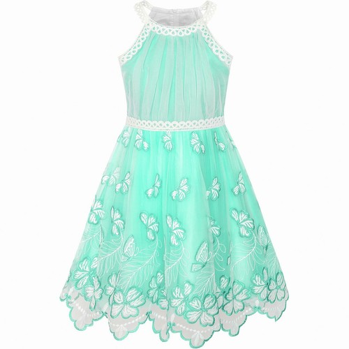 Robe soirée brodée - robe,