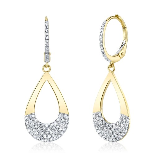 14k jaune diamant - or,