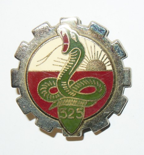 Insigne 525 regiment du - 525°,