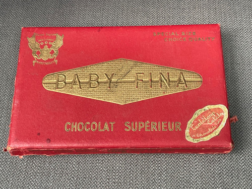 Ancienne boite carton - , chocolat