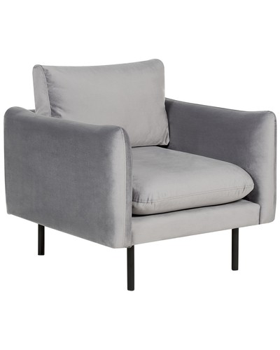 Fauteuil velours gris - fauteuil,