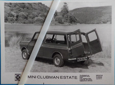 Photo Presse MINI CLUBMAN ESTATE   . an44