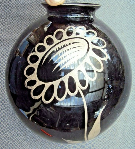 Vase boule art - vase, laiton