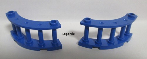 Lego 30056 fence blue - lego,