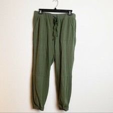 Socialite Jogger Style Green Pants Size M