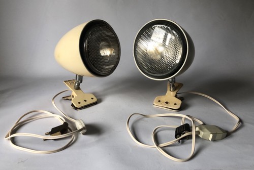 Deux lampes pince metal - pince, en