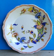 ASSIETTE FAÏENCE ÉMAILLÉE
