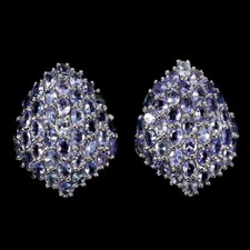 925 Argent Sterling Boucles