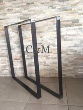 Magnifique pied de table Haute Type Industriel H90cm X L80cm Finition Vernis