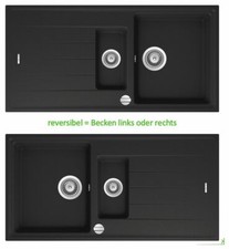 Évier en granit noir évier