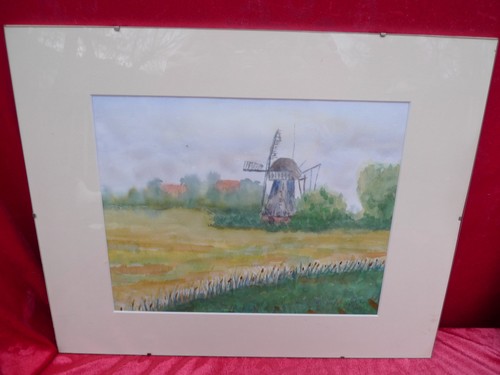 Bel tableau aquarelle - bel, avec