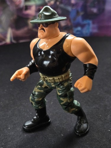 Sergent slaughter wwf hasbro - slaughter,