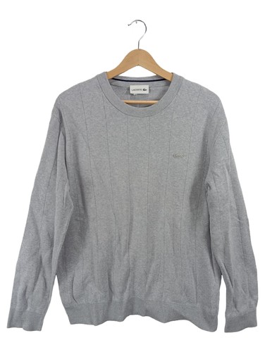 Lacoste pull homme gris - lacoste,
