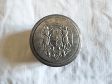 matrice  acier pour medaille ou sceau Deo, regi et patriae, env 39x28mm